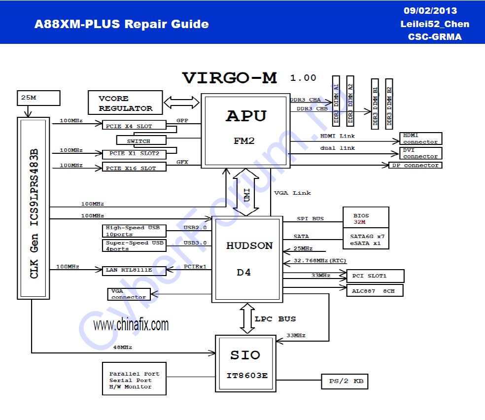 Asus a7n8x схема