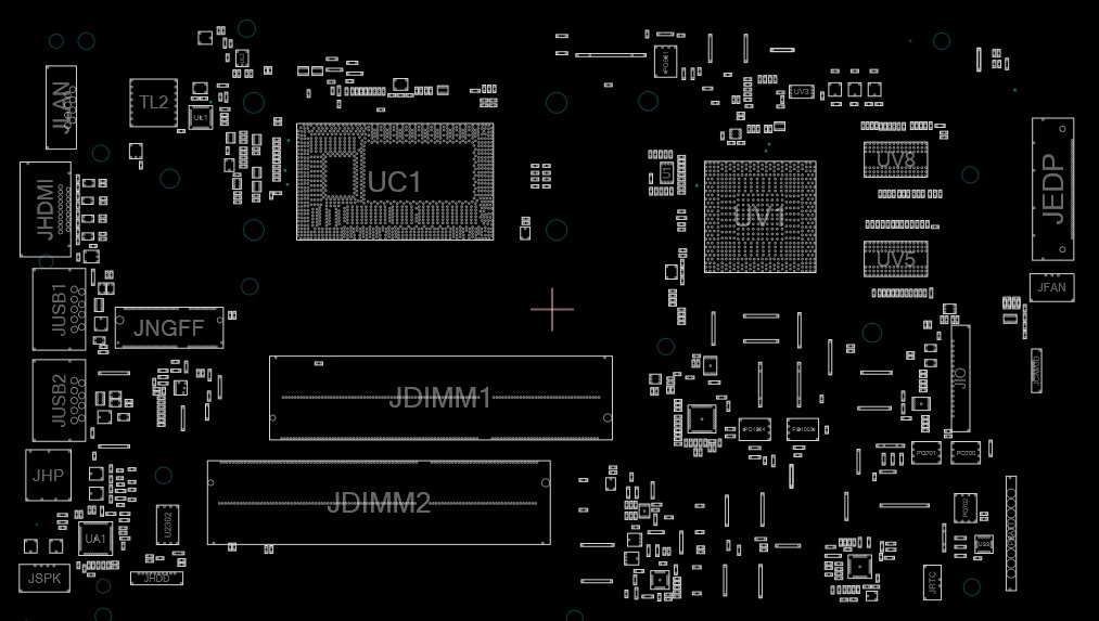 Boardview схемы материнских плат Boardview (*.cad) Dell Inspiron 5548 Compal LA-B016P ZAVC1 СервисКомп форум по р