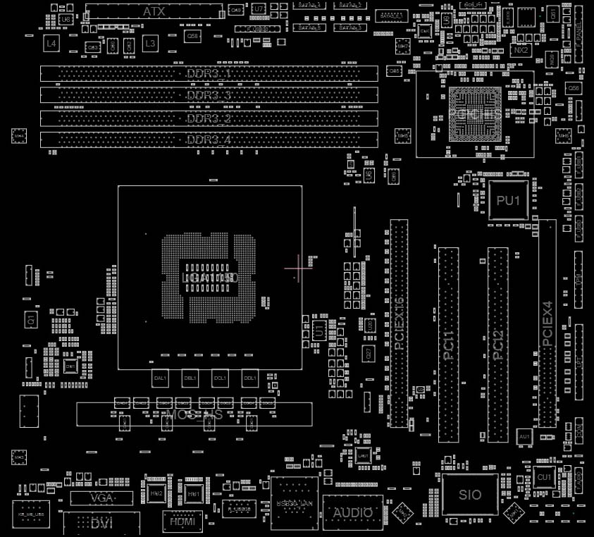 Схема z87 hd3