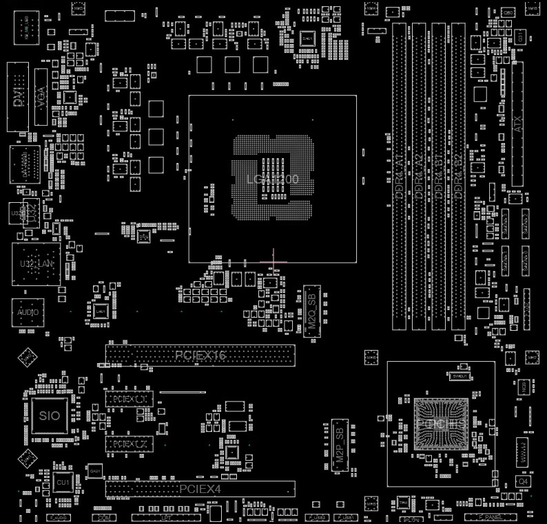 AKK k33/k31 Boardview. Gigabyte b450m ds3h. BOARDVIEWER.