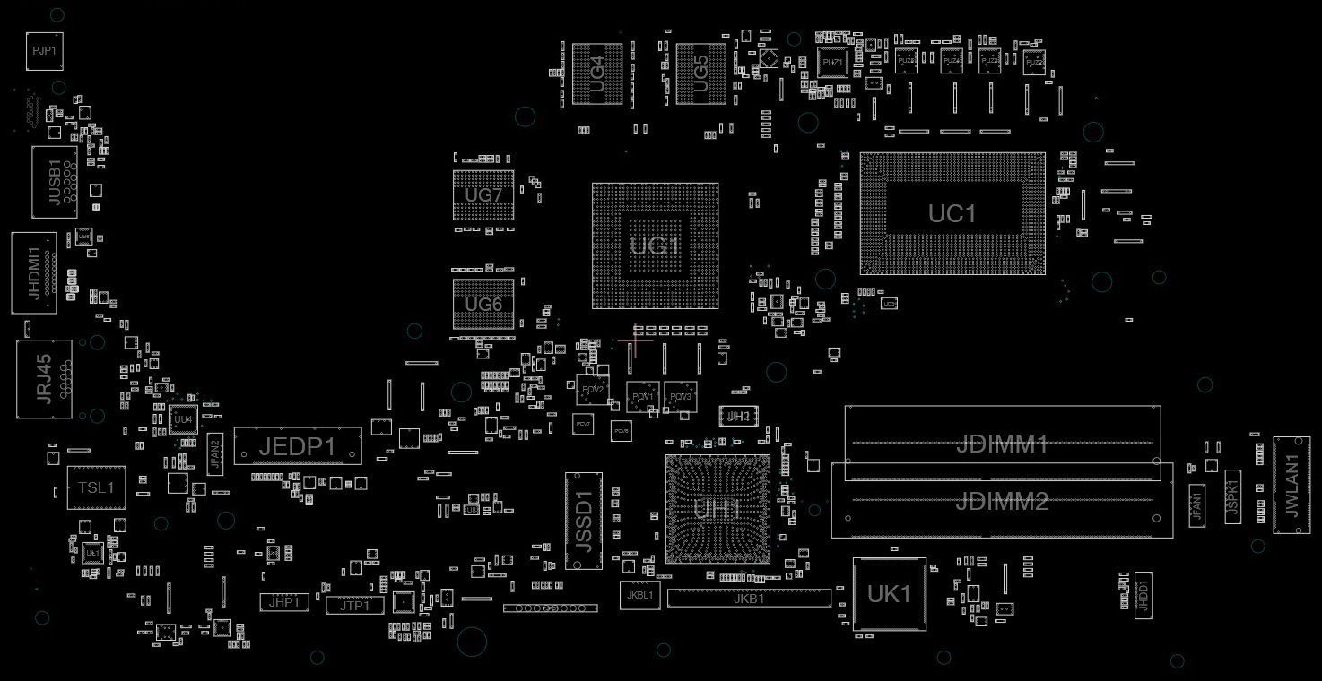 La j951p схема