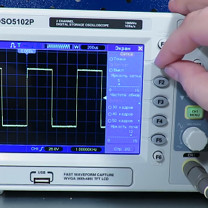 Учимся работать с осцлографом на примере Hantek DSO 5102P Часть 2