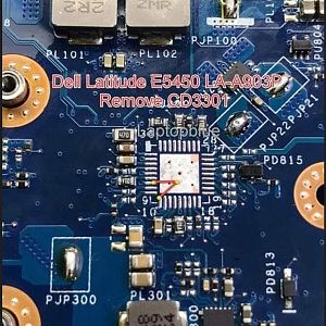 DELL E5450 CD3301 BYPASS