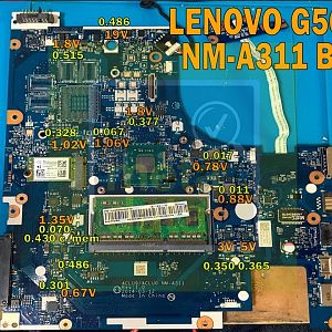 LENOVO G50-30 NM-A311 REV 1.0 RG SIGNALS