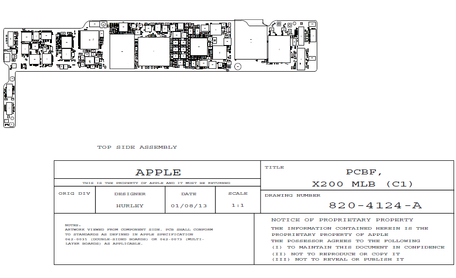 Ipad a1673 схема